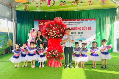 TRƯỜNG MẦM NON KHÁNH AN TỔ CHỨC NGÀY HỘI ĐẾN TRƯỜNG CỦA BÉ – DỰ LỄ KỶ NIỆM 80 NĂM NGÀY THÀNH LẬP BỘ GIÁO DỤC VÀ ĐÀO TẠO VÀ LỄ KHAI GIẢNG NĂM HỌC 2025 – 2026