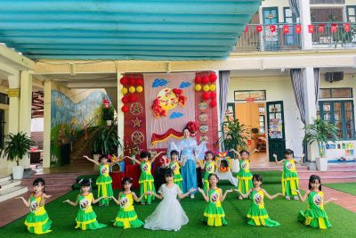 🌕⭐🌙 Trường Mầm non Khánh An vui tổ chức Tết Trung Thu cho bé!